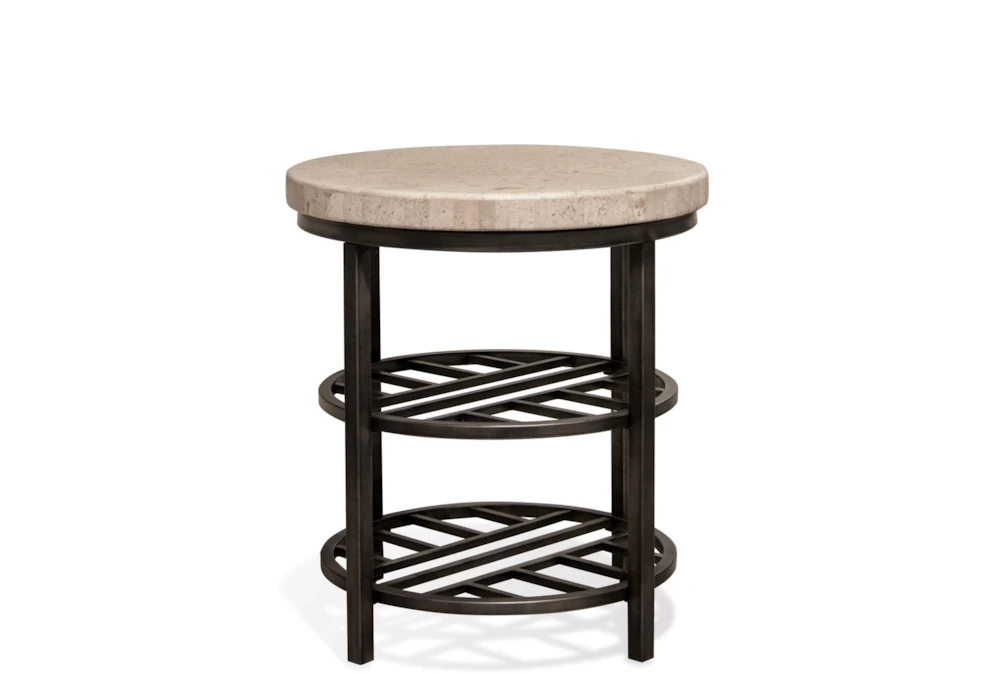 Abbott Round End Table