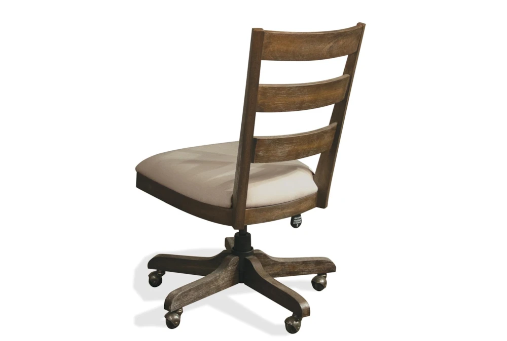 Regis Brown Office Chair - Image 3