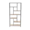30X64 Brown Wood Shelving Unit