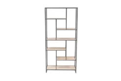 30X64 Brown Wood Shelving Unit