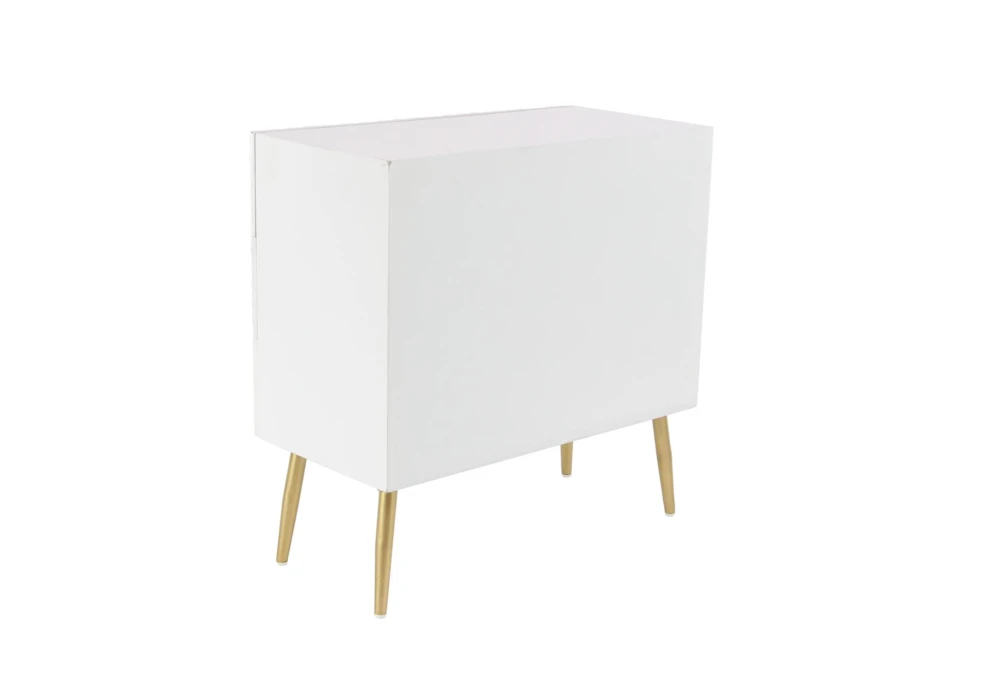 White Wood Cabinet - Image 13
