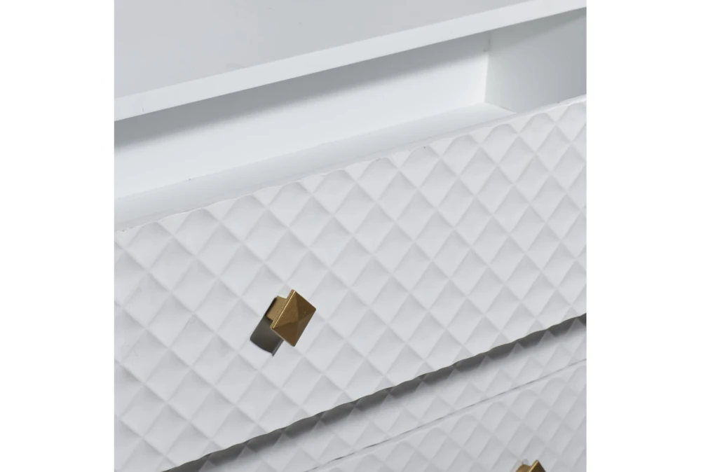 White Wood Cabinet - Image 8