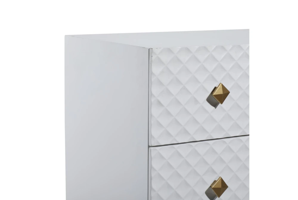White Wood Cabinet - Image 9