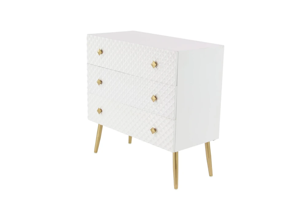White Wood Cabinet - Image 5
