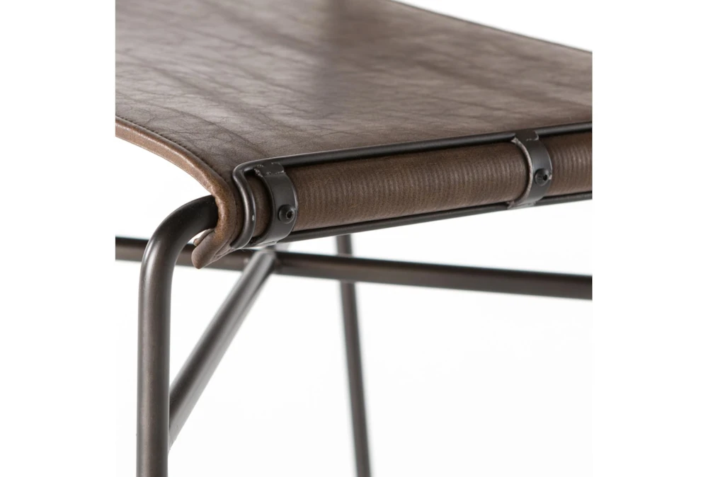 Wendy Distressed Brown Counter Stool - Image 4