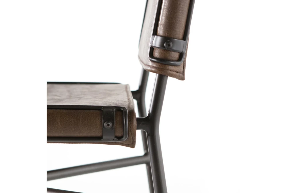 Wendy Distressed Brown Counter Stool - Image 6