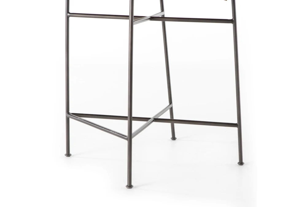 Wendy Distressed Brown Counter Stool - Image 7