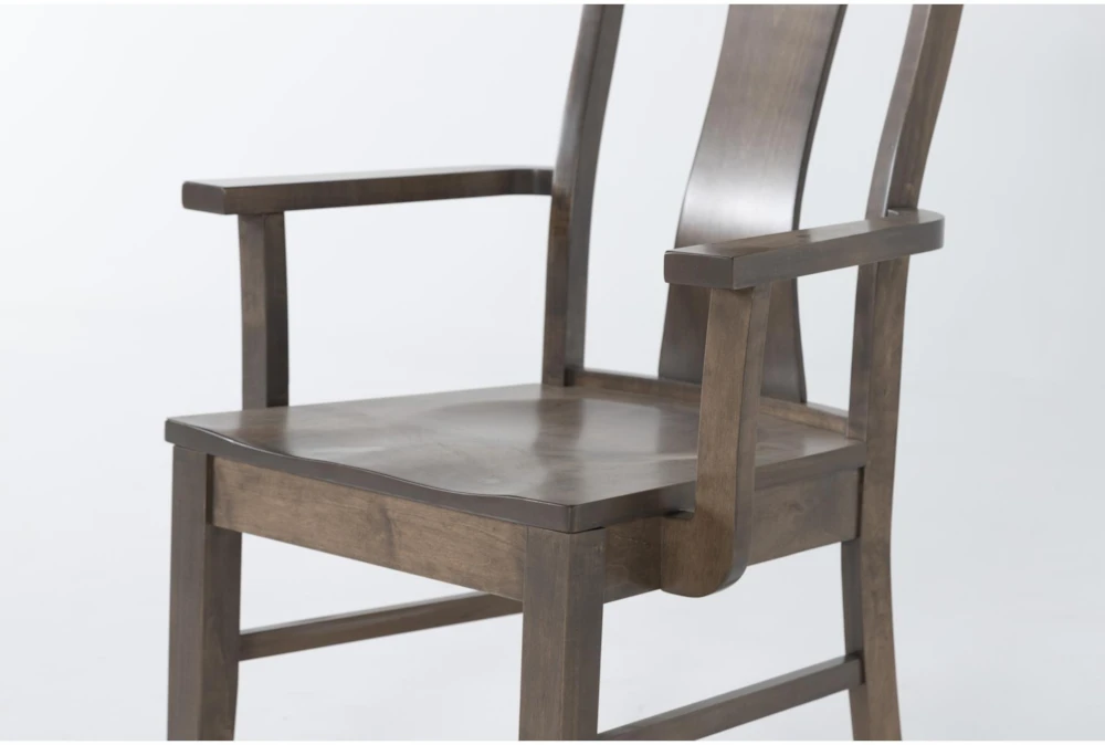 Farmlyn Oatmeal Dining Arm Chair - Image 4
