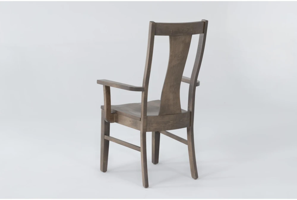 Farmlyn Oatmeal Dining Arm Chair - Image 3