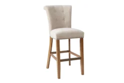 Ashe Cream 30" Bar Stool