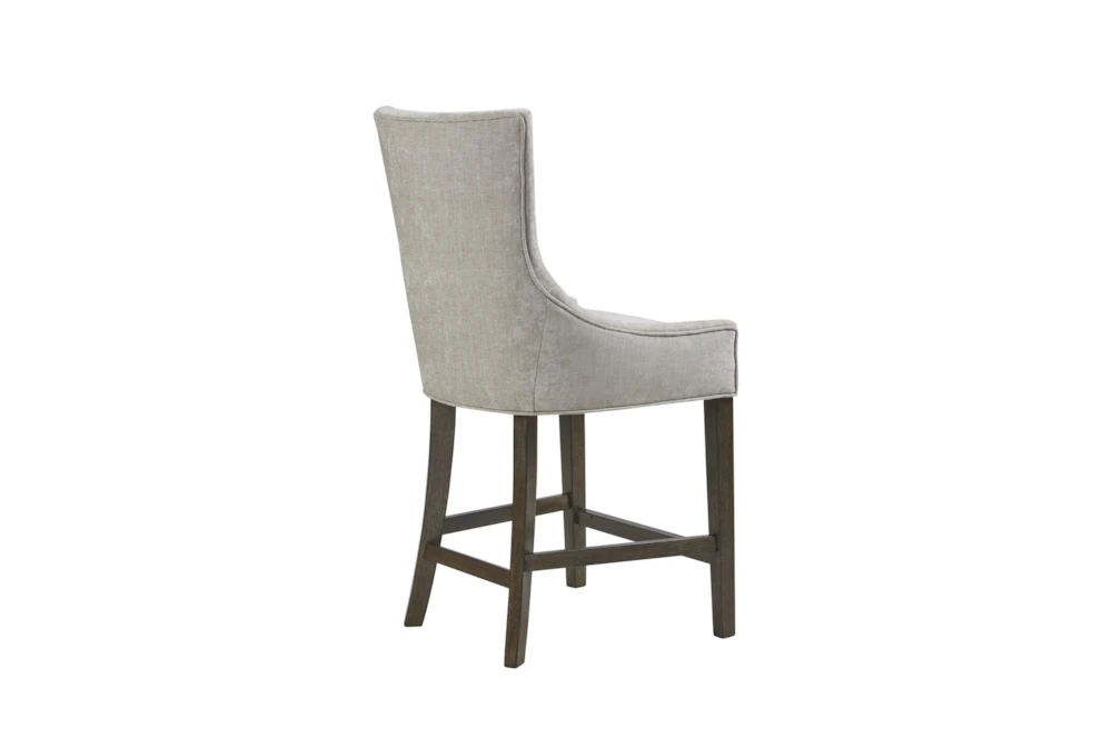 Helena Cream Upholstered Counter Stool - Image 8