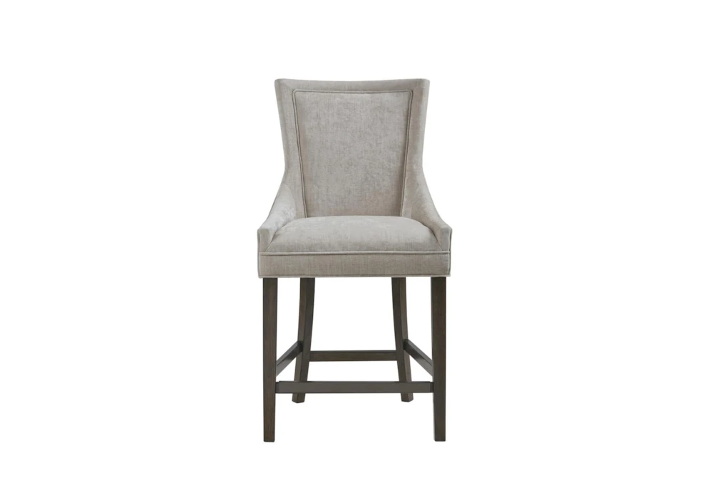 Helena Cream Upholstered Counter Stool - Image 2