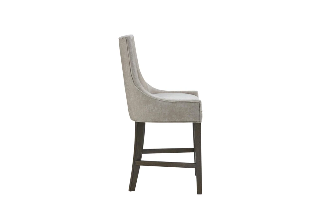 Helena Cream Upholstered Counter Stool - Image 3