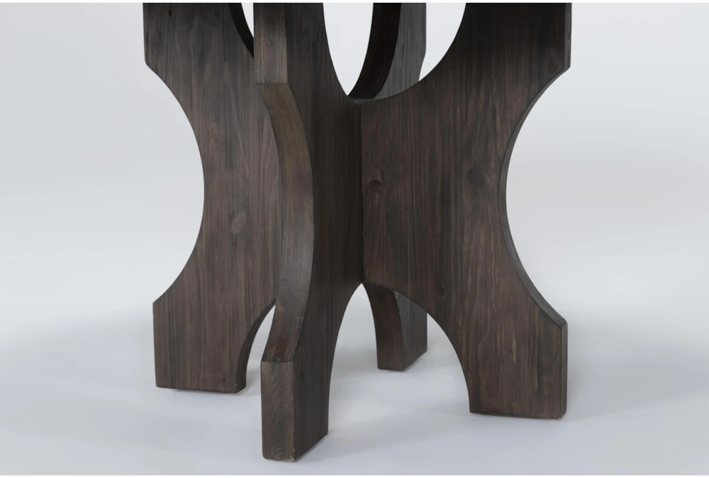 Gustav 48" Round Dining With Curved Bench & Angled Side Chairs Set For 4 By Nate Berkus + Jeremiah Brent - Image 4