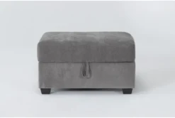 Bonaterra Charcoal Storage Ottoman