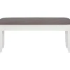 Morgan Taupe 44" Dining Storage Bench