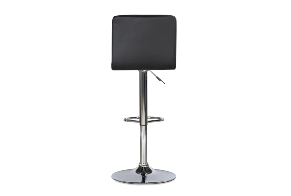 Teagan Black Adjustable Barstool - Image 3