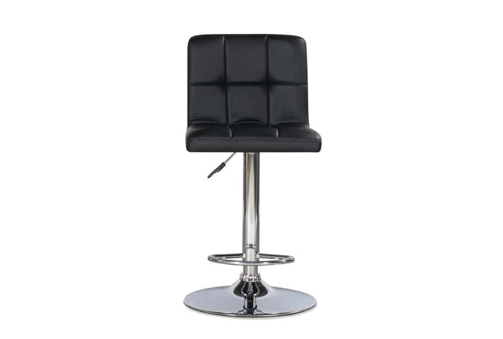 Teagan Black Adjustable Barstool - Image 4