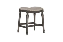 Dale Grey Big And Tall Counter Stool