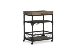Clayton Brown Bar Cart
