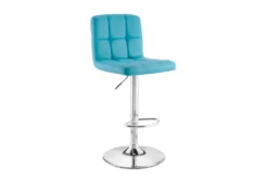 Sawyer Teal Adjustable Barstool