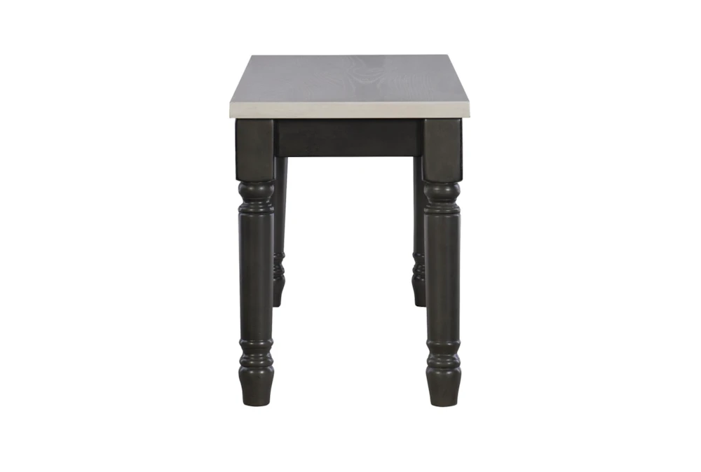 Davis Grey 40" Dining Bench - Image 4