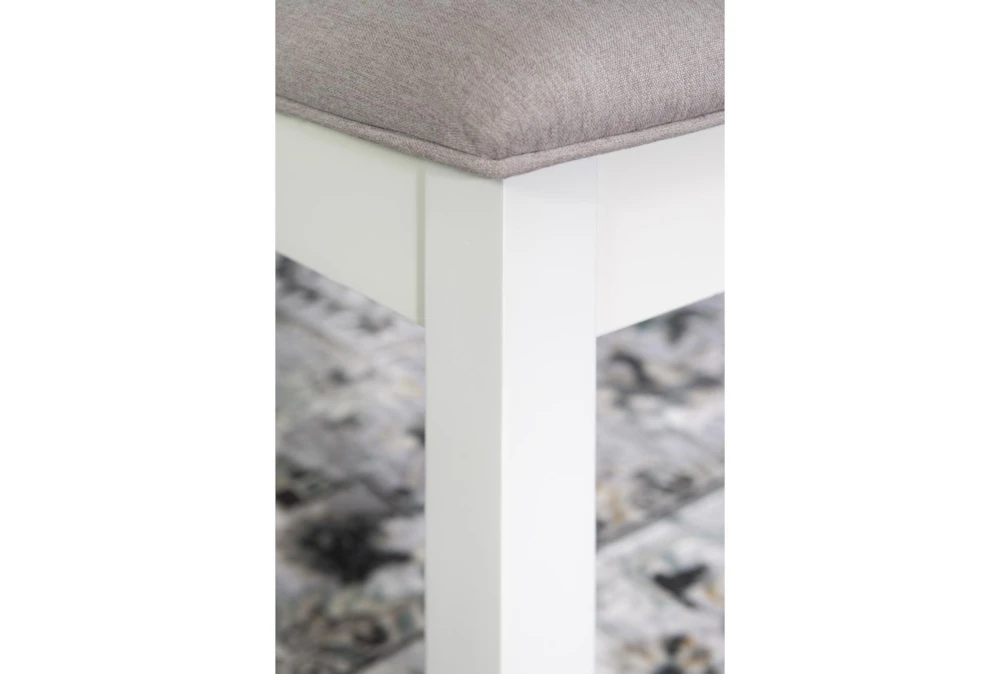 Morgan Grey 44" Dining Storage Bench - Image 11