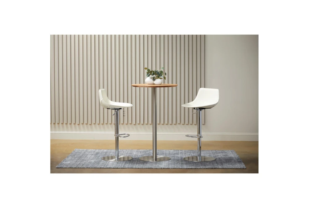 Cece Round Walnut 26" Bar Table - Image 8