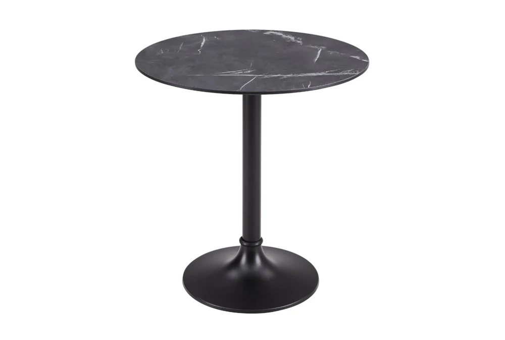 Hannu Black 30" Bistro Table - Image 3