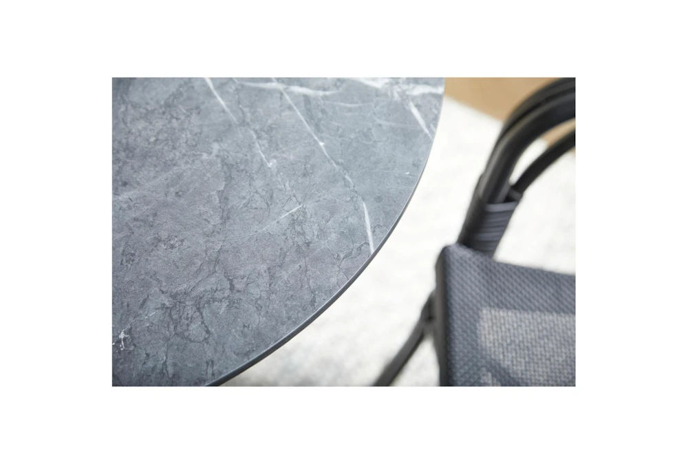 Hannu Black 30" Bistro Table - Image 6