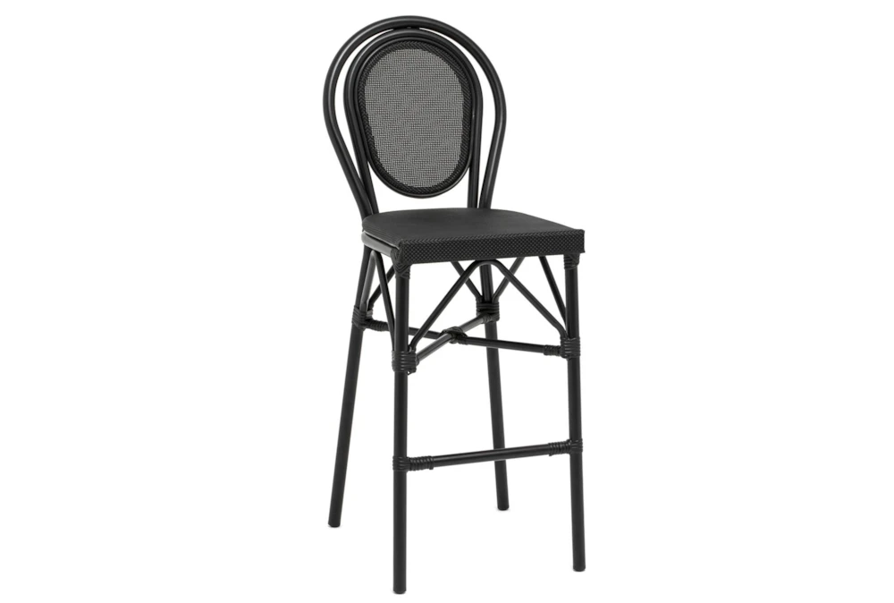 Signa Black Bar Stool - Image 2