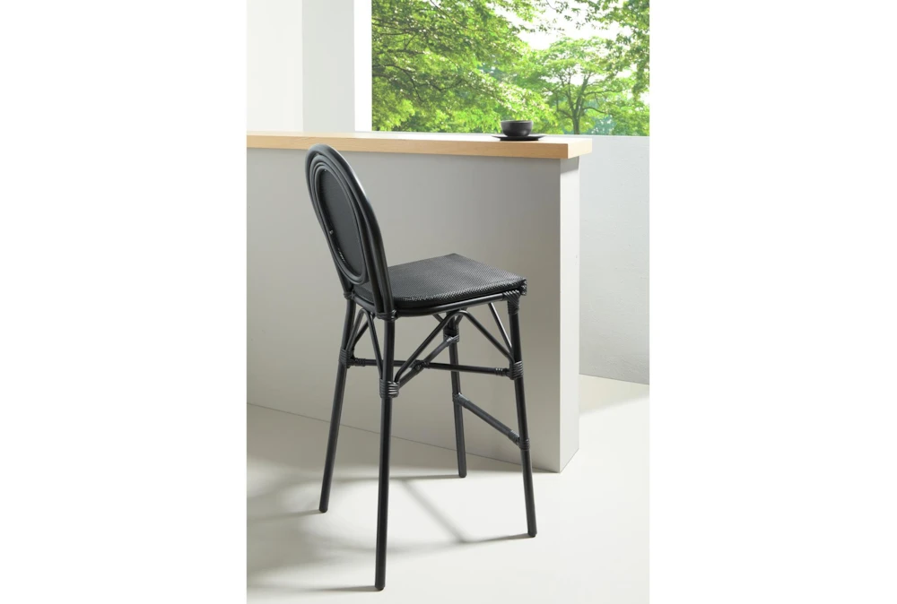 Signa Black Bar Stool - Image 7