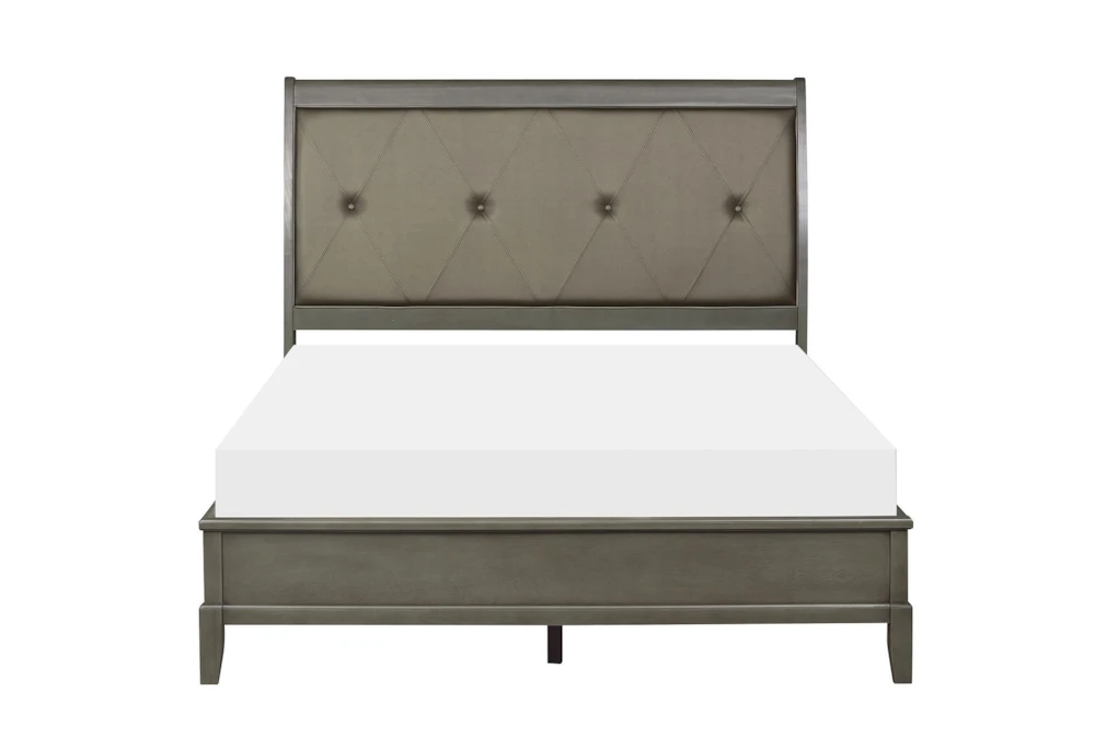 Kensley Grey Queen Panel Bed - Image 3