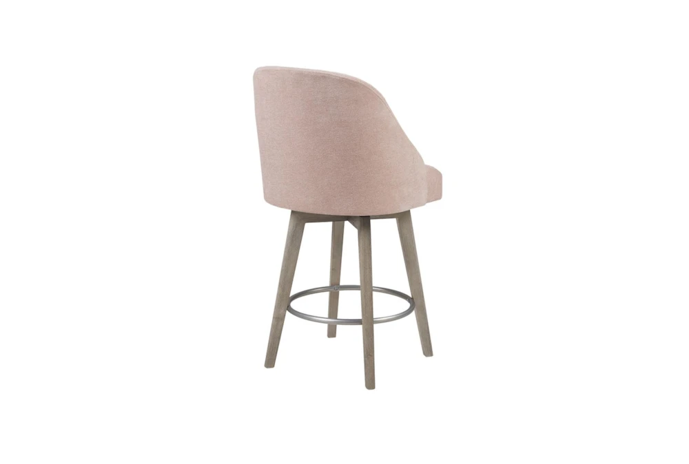Marshall Pink Counter Stool With Swivel Seat - Image 5