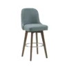 Wheatley Blue Bar Stool With Swivel Seat