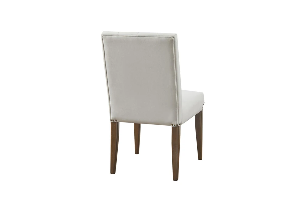 Cream Channel Tufting Dining Chair Set Of 2 - Image 8