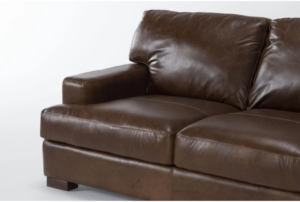 Grisham Leather 68" Loveseat - Image 4
