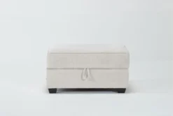 Alessandro Moonstone Storage Ottoman