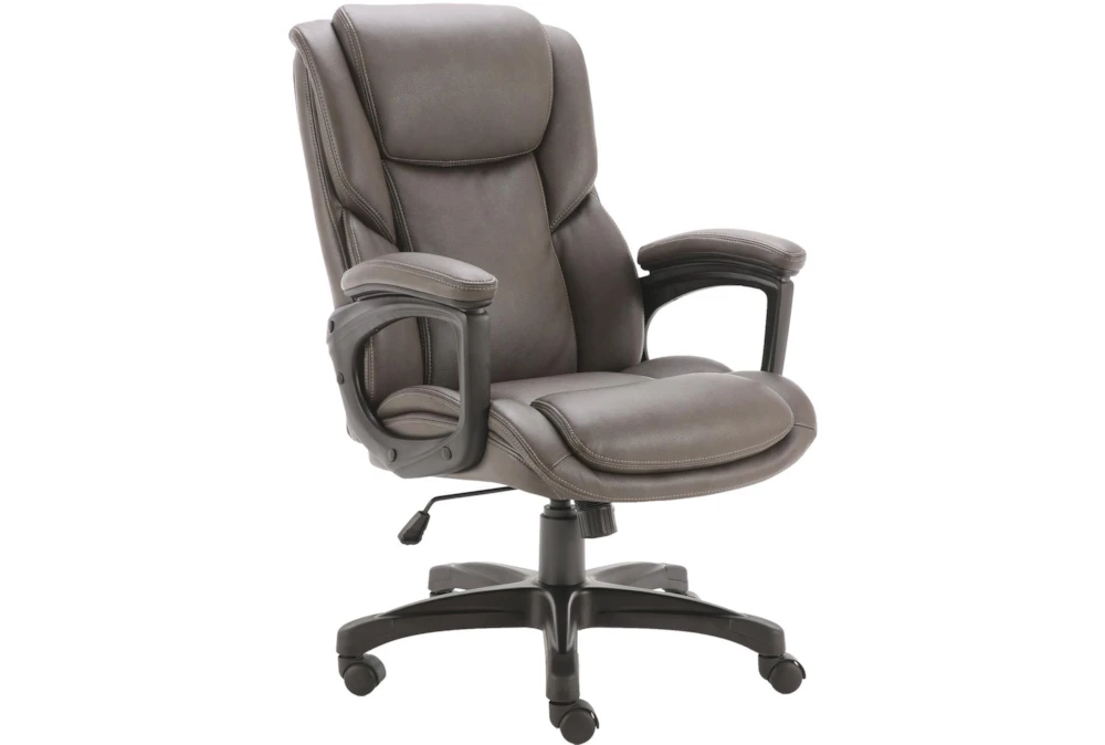 Talon Brown Fabric Office Chair