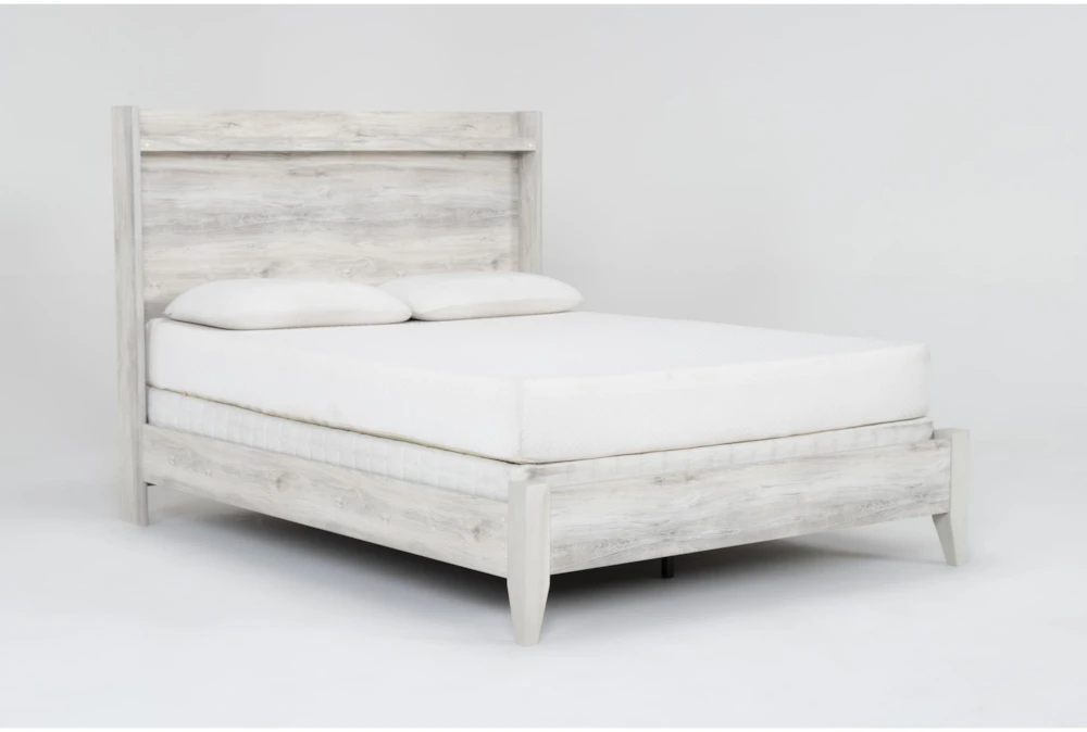 Baylie White Queen Panel Bed - Image 2
