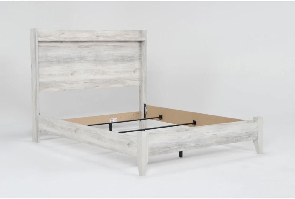 Baylie White Queen Panel Bed - Image 3