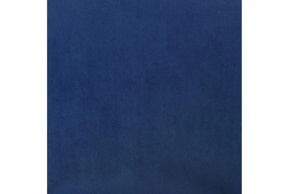 Superba Blue Office Chair With Black Base - Image 7