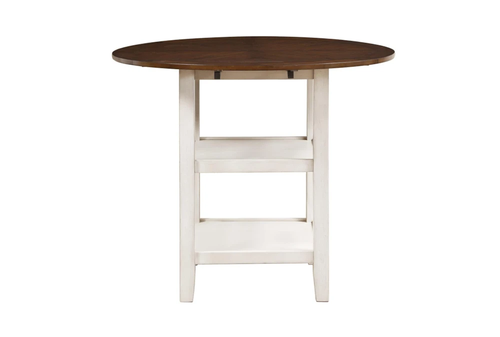 Myan Drop Leaf 44" Counter Height Table - Image 2