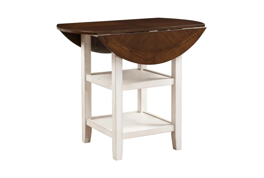 Myan Drop Leaf 44" Counter Height Table - Image 3