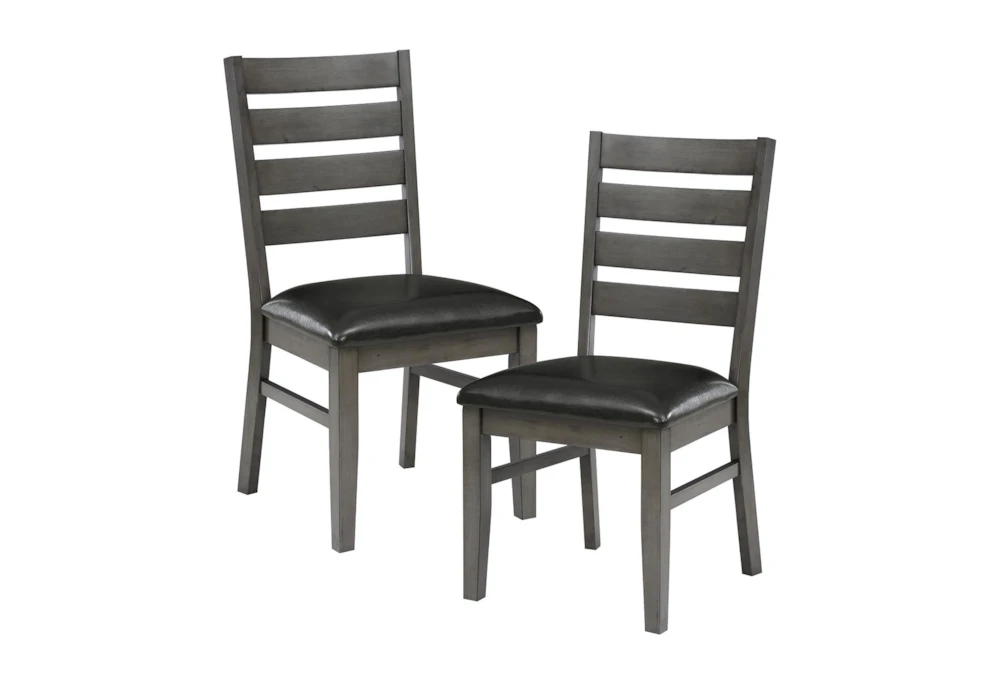 Malabar Dark Grey Dining Chair Set Of 2