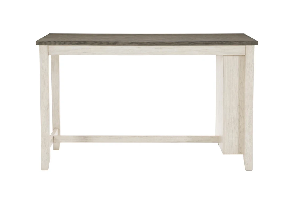 Fideo White 60" Counter Height Table - Image 2
