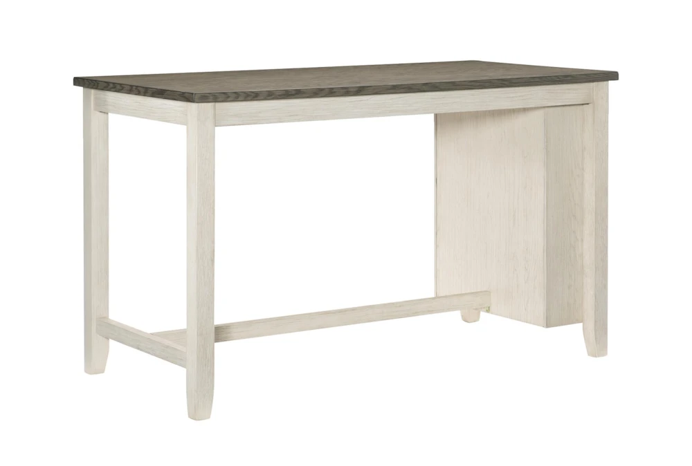 Fideo White 60" Counter Height Table - Image 3