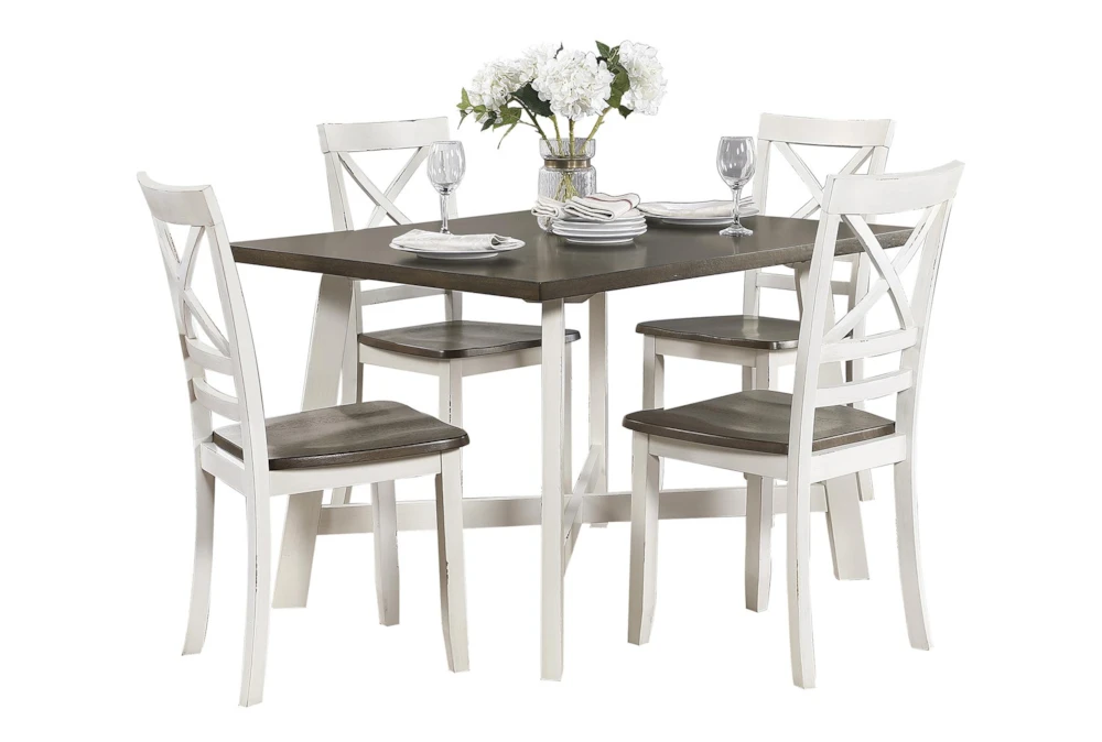 Leland 48" Dining Set For 4
