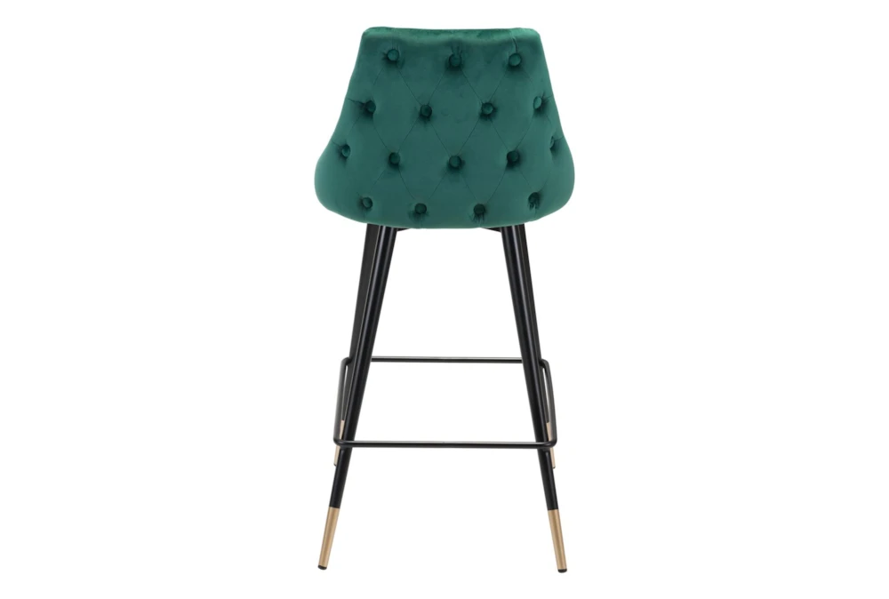 Modern Green Counter Stool - Image 3