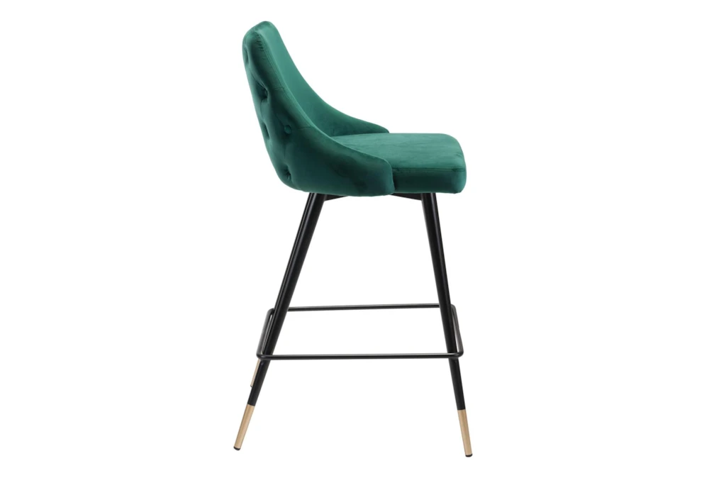 Modern Green Counter Stool - Image 5